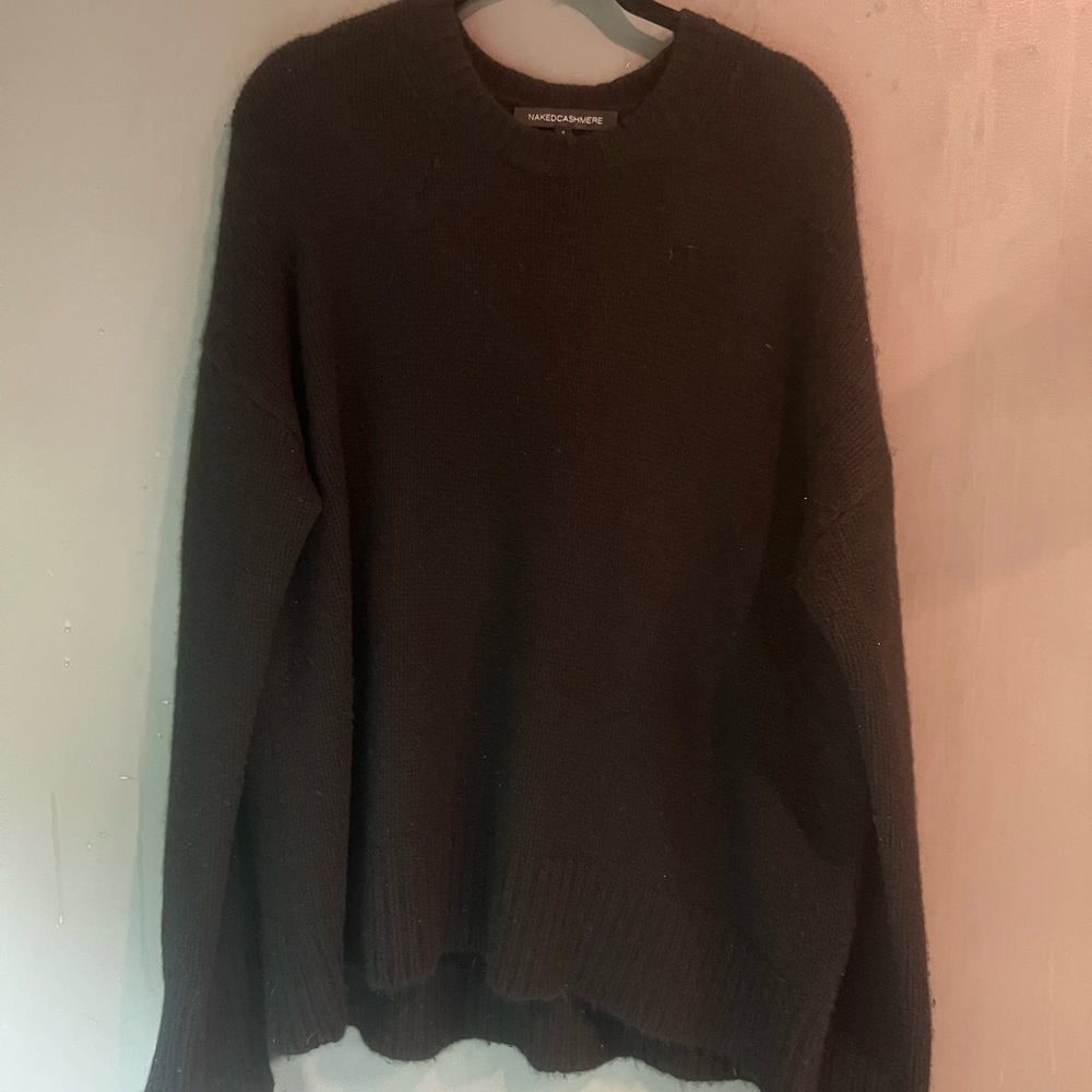 NakedCashmere Black Sweater